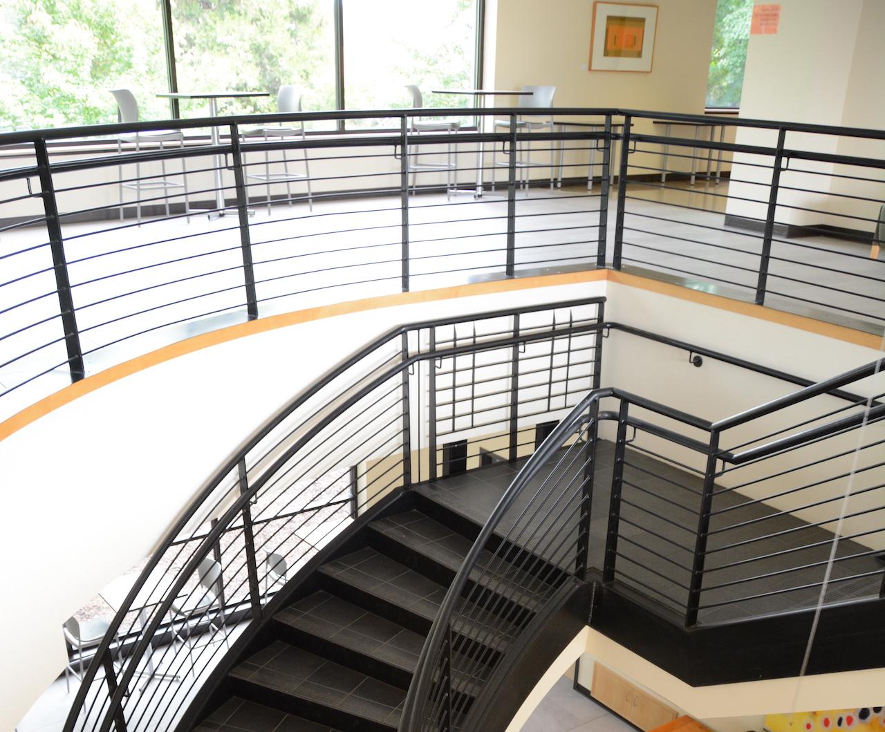 Madrone Hall staircase